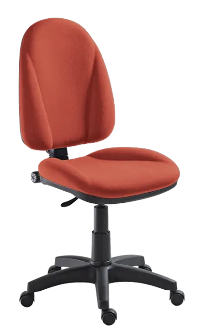 444/MEK židle kancelářská, látka SUE S 1447 - látka lososová